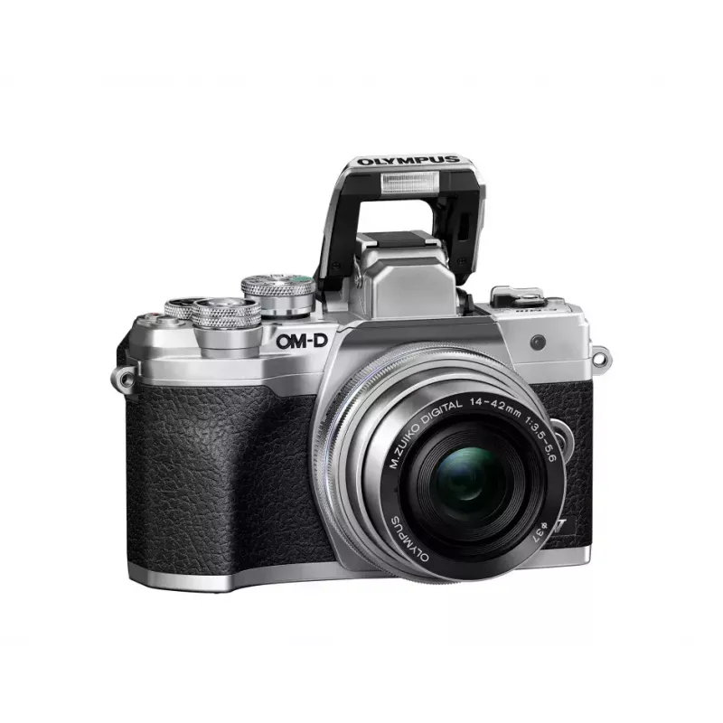 Olympus OM-D E-M10 Mark IV MILC kamera 20.3 MP 4/3 collas Sudraba