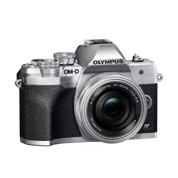 Olympus OM-D E-M10 Mark IV MILC kamera 20.3 MP 4/3 collas Sudraba