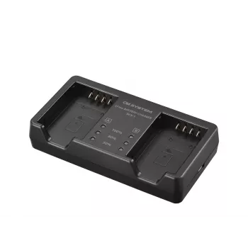 Baterijas lādētājs Olympus BCX-1 AC USB litija jonu melns