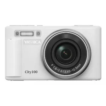 Kompaktkamera Yashica City 100 72 MP CMOS Sudraba Balta