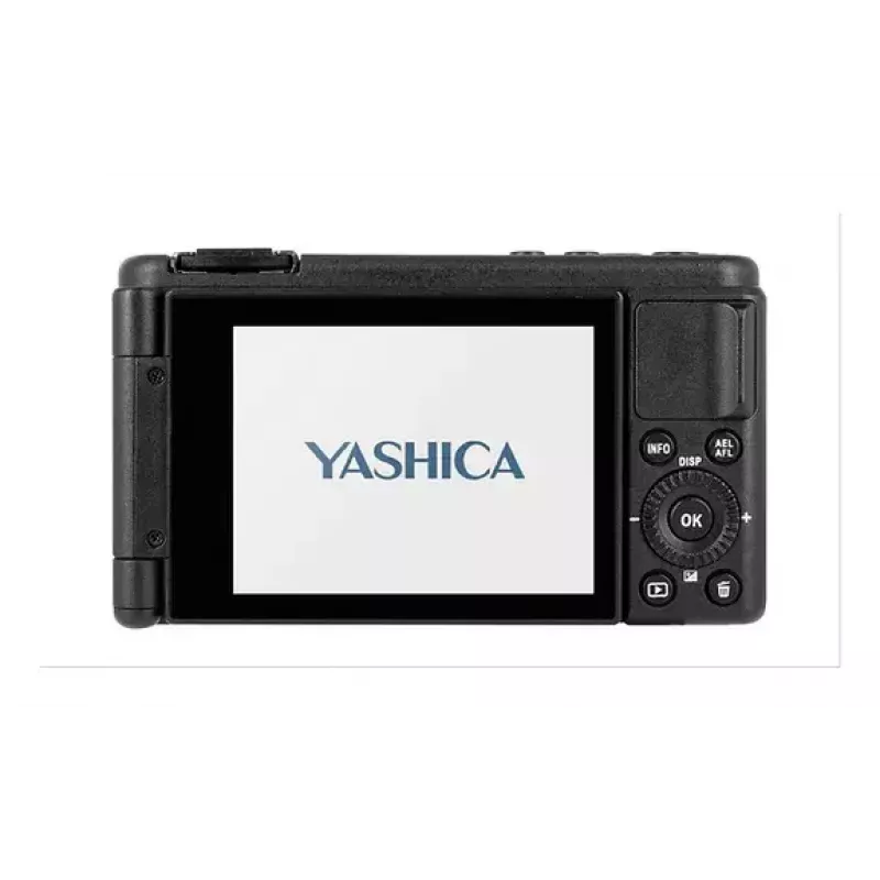 Kompaktkamera Yashica City 100 72 MP CMOS melna 3x optiskā tālummaiņa