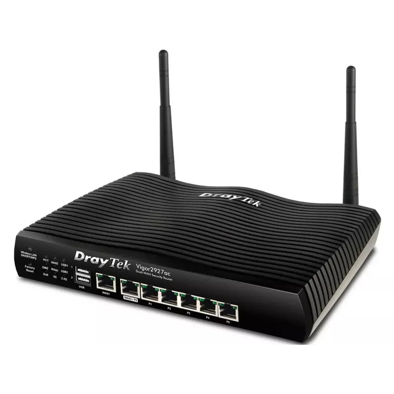 Galda maršrutētājs DrayTek Vigor2927ac divjoslu Wi-Fi 5