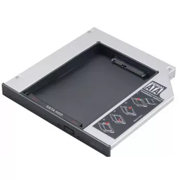 Glabāšanas korpuss Akasa N.Stor AK-OA2SSA-BK Melns 130x129x13mm