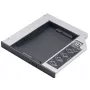 Glabāšanas korpuss Akasa N.Stor AK-OA2SSA-BK Melns 130x129x13mm