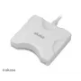 Karšu lasītājs Akasa AK-CR-03WHV2 USB 3.0 balts, vairāku slotu ārējais lasītājs SD/microSD/CF/Memory Stick kartēm