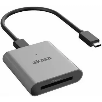 Karšu lasītājs Akasa AK-CR-11BK CFexpress 2.0, USB 3.2 Gen 2