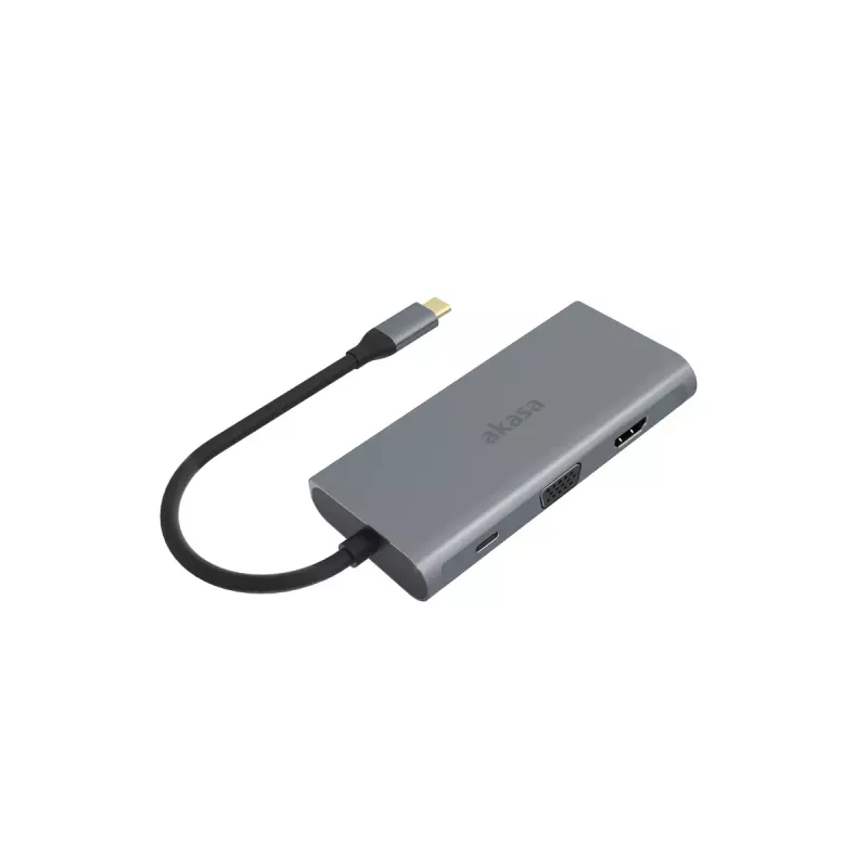 Dokstacija Akasa USB Type-C 9-in-1