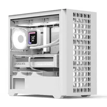 Datora korpuss AeroCool Geh Mini D302A-G-WT-V1 Micro-ATX balts
