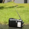 Portatīvs radio Sangean MMR-77 analogais AM FM melns 3,5 mm austiņu ligzda