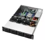 Servera bāzes sistēma ASRock 2U12L2S-SIENA (2U) — AMD SoC, Socket SP6, 12×3,5 collu + 2×2,5 collu nodalījumi, 800 W barošanas bloks, DDR5 līdz 96 GB
