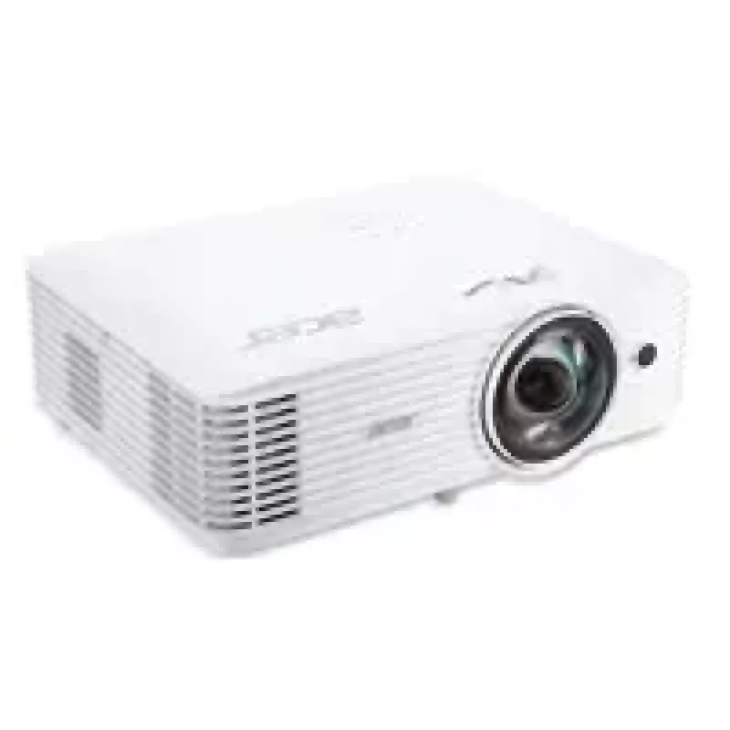 Acer īsa fokusa projektors S1387n, WXGA 1280x800, 4000 ANSI, 20 000:1, HDMI/VGA/RJ45, 16 W skaļrunis, 3,1 kg