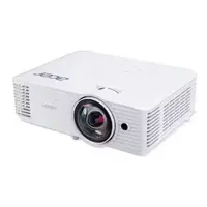 Acer īsa fokusa projektors S1387n, WXGA 1280x800, 4000 ANSI, 20 000:1, HDMI/VGA/RJ45, 16 W skaļrunis, 3,1 kg