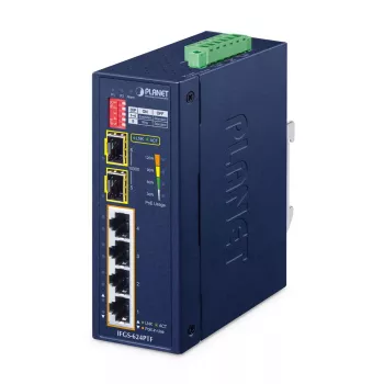 Nepārvaldīts komutators PLANET IFGS-624PTF 4 pieslēgvietas Fast Ethernet PoE