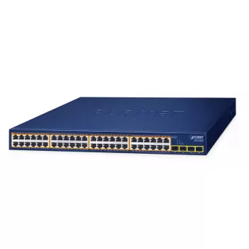 Nepārvaldāms slēdzis PLANET GSW-5240HP ar 48 portu Gigabit Ethernet PoE