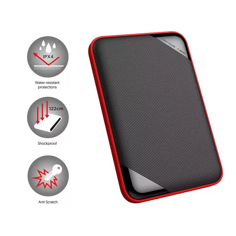 Ārējais cietais disks Silicon Power 5TB USB 3.2 Armor A62