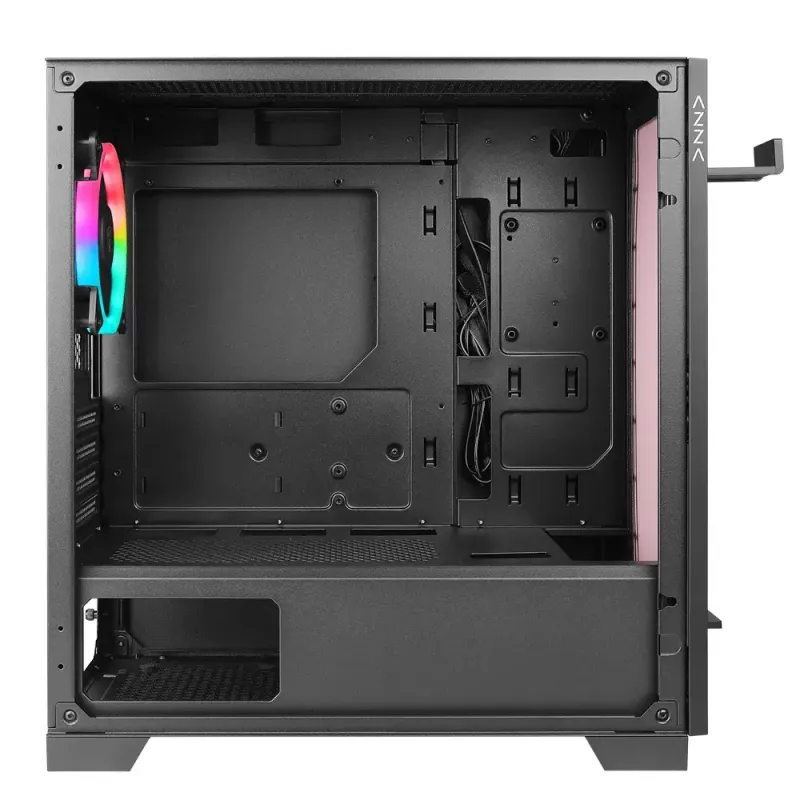 PC Case Azza Elise Tower Melns, Tower, Melns