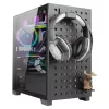 PC Case Azza Elise Tower Melns, Tower, Melns