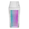 PC korpuss Azza Guardian Glass Midi Tower balts
