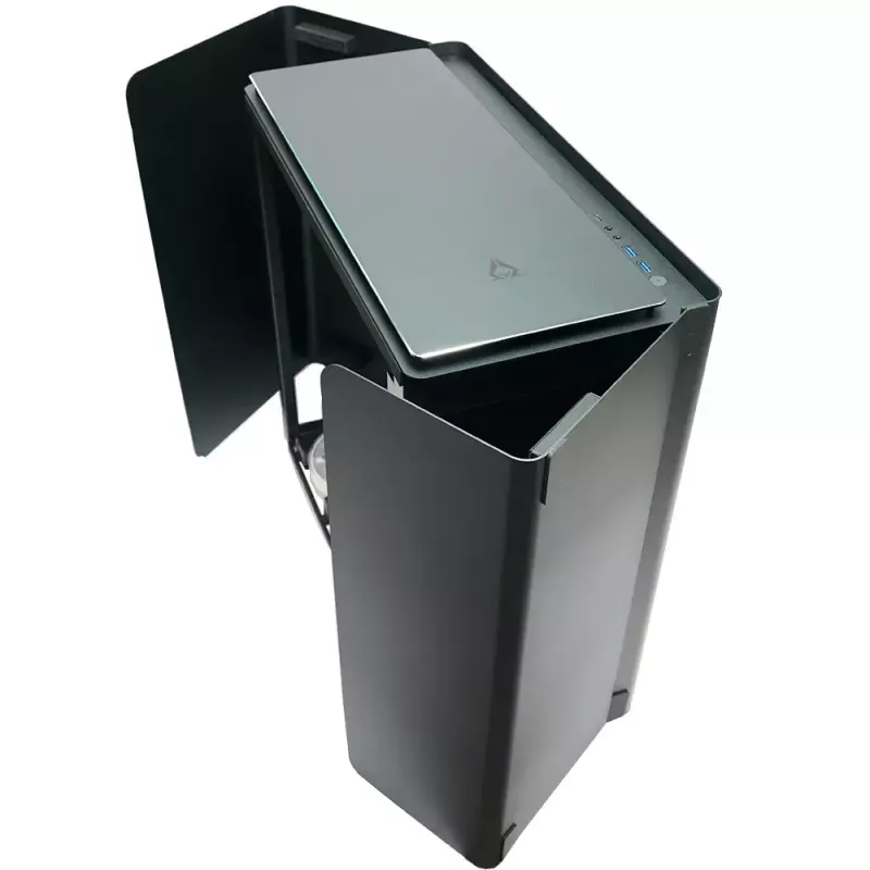 PC korpuss Azza Cast Midi Tower melns
