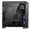 PC Case AZZA STORM ARGB Full Tower — Melns, ATX/Micro-ATX/EATX support, 2x 3.5 inch + 6x 2.5 inch bays, ARGB fans preinstalled