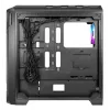 PC Case AZZA STORM ARGB Full Tower — Melns, ATX/Micro-ATX/EATX support, 2x 3.5 inch + 6x 2.5 inch bays, ARGB fans preinstalled