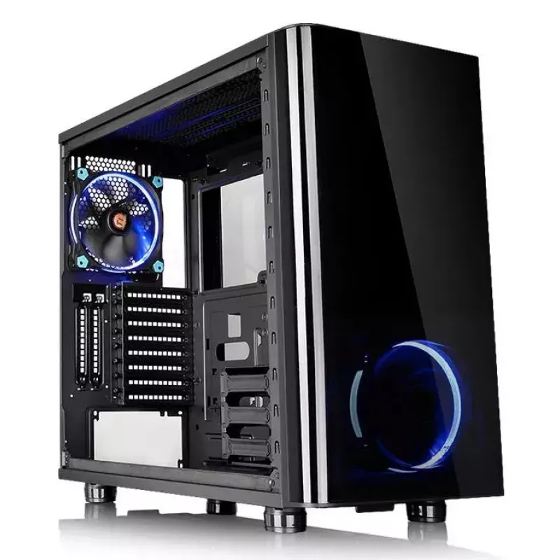 PC korpuss Thermaltake View 31 TG Midi Tower Melns
