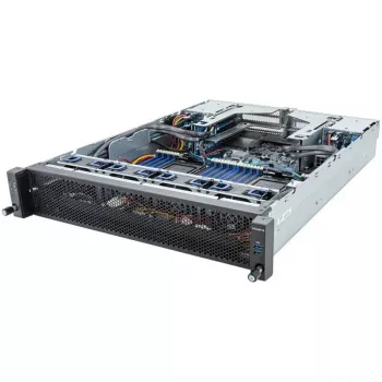 Datora korpuss Gigabyte Barebone E283-SS90-AAV1 statīva serveris 2U melns