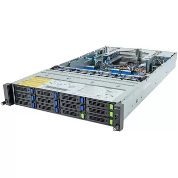 Datora korpuss Gigabyte R283-Z91-ACV1 Rack Server 2U Melns