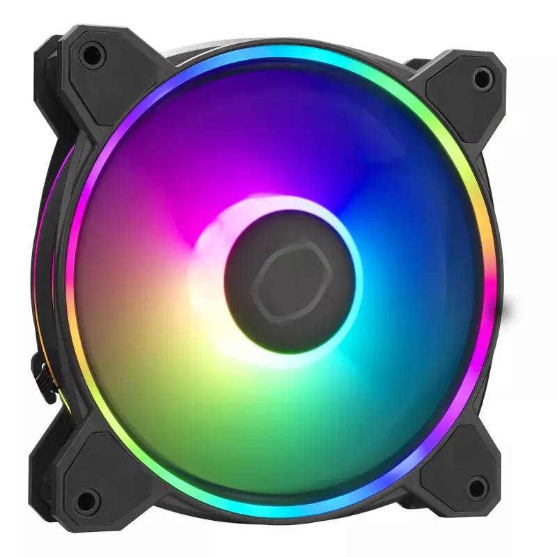 Ventilators Cooler Master MasterFan MF120 Halo² 12 cm Melns 3 gab.