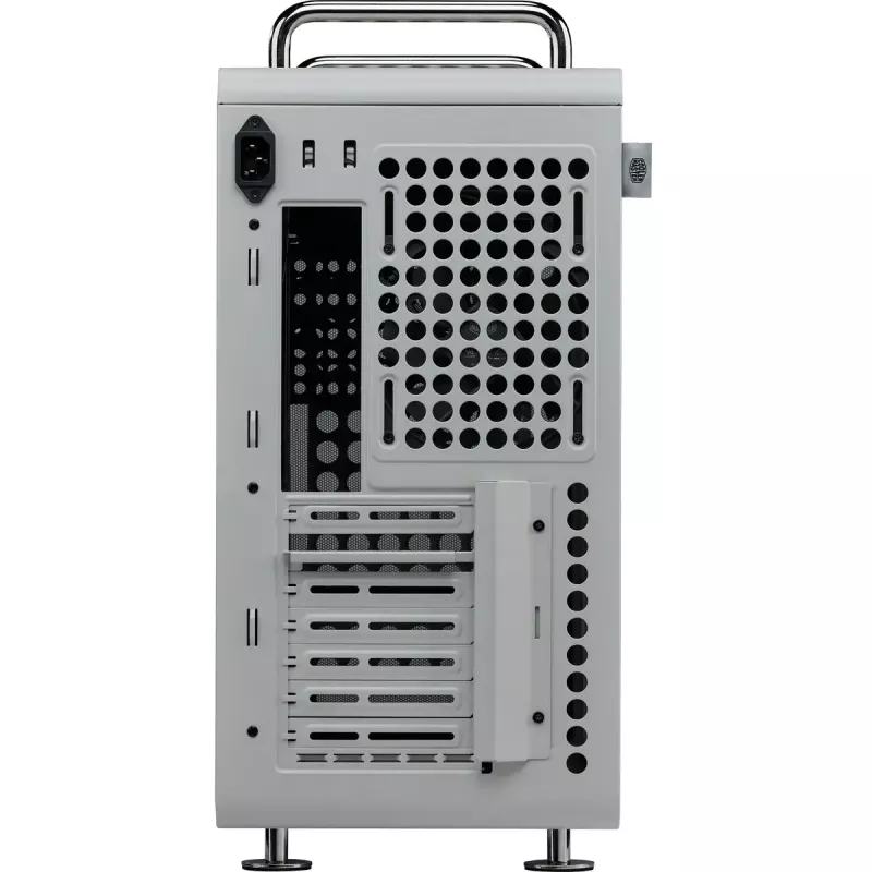Datorkorpuss Cooler Master QUBE 540 Moonstone — vidustorņa ar rūdīta stikla sānu paneli (pelēks)