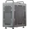 Datorkorpuss Cooler Master QUBE 540 Moonstone — vidustorņa ar rūdīta stikla sānu paneli (pelēks)