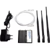 Šūnu tīkla maršrutētājs Teltonika RUT240 — 4G LTE, 3 ārējās antenas, 2 Fast Ethernet porti, Wi‑Fi 4 (802.11n) 150 Mbps