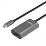 USB kabelis UNITEK U304A USB 3.2 Gen 1 5m USB C USB A Pelēks