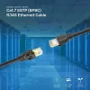 Tīkla kabelis UNITEK C1815EBK RJ-45 RJ-45 20 m Melns