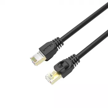 Tīkla kabelis UNITEK C1815EBK RJ-45 RJ-45 20 m Melns