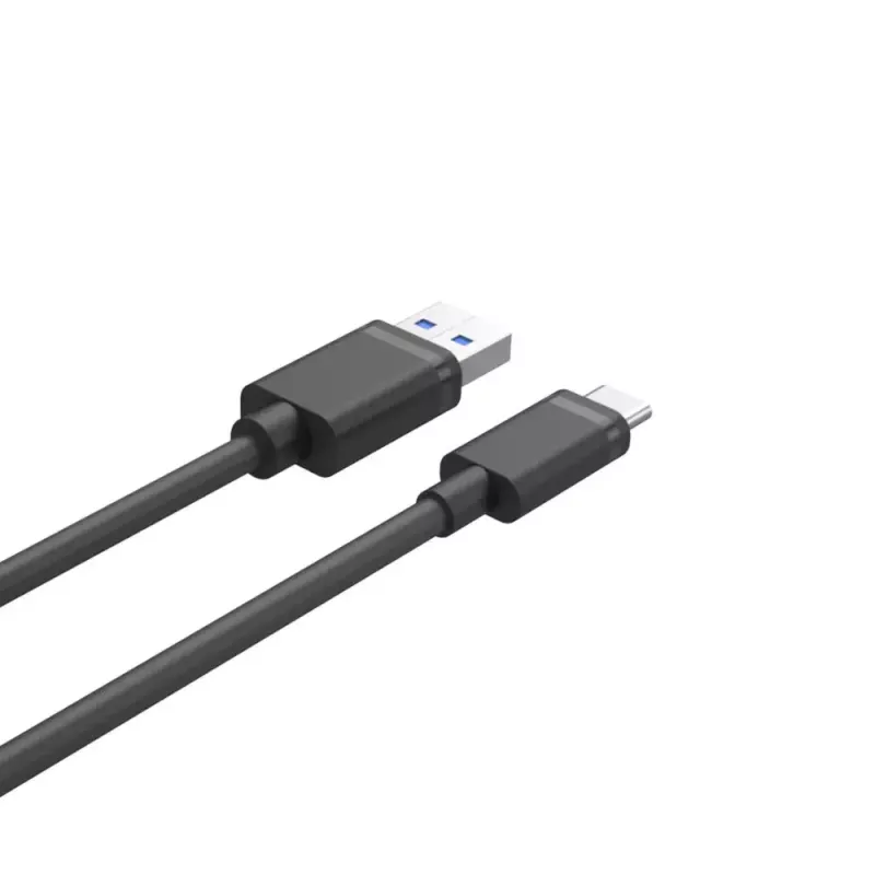 UNITEK USB kabelis C14103BK-1,5M USB 3.2 Gen 1 USB A USB C melns 1,5 m