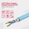 Tīkla kabelis UNITEK C18122BL RJ45 Cat7 305 m zils