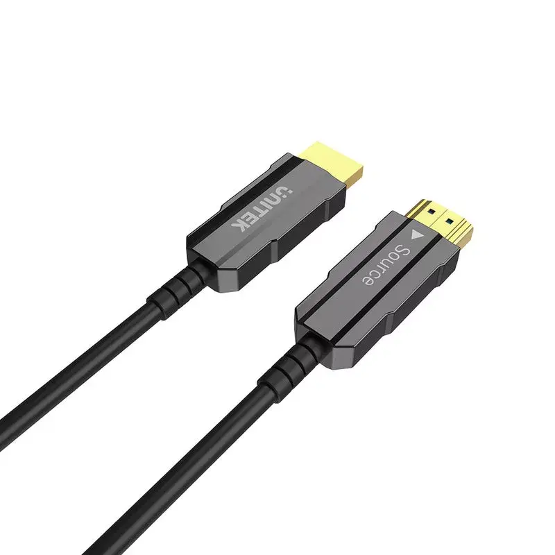 HDMI kabelis UNITEK C11072BK-40M 40 m 18 Gbit/s melns