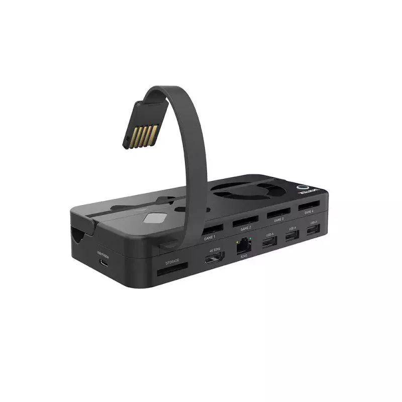 UNITEK G1002B dokstacija Nintendo Switch Wired melna