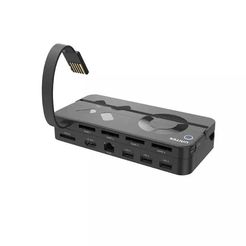 UNITEK G1002B dokstacija Nintendo Switch Wired melna