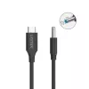Strāvas kabelis UNITEK C14117BK-1.8M USB C DC 1,8 m 20 V 3,25 A