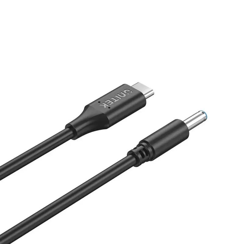 Strāvas kabelis UNITEK C14117BK-1.8M USB C DC 1,8 m 20 V 3,25 A