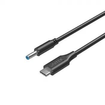 Strāvas kabelis UNITEK C14117BK-1.8M USB C DC 1,8 m 20 V 3,25 A