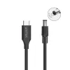 Strāvas kabelis UNITEK C14119BK-1.8M 1.8m USB C DC 20V 3.25A