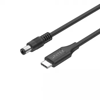Strāvas kabelis UNITEK C14119BK-1.8M 1.8m USB C DC 20V 3.25A