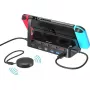 Unitek dokstacija Nintendo Switch ar PD 100W, HDMI 4K izvadi, RJ-45 Ethernet un SD karšu lasītāju
