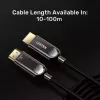 HDMI kabelis UNITEK C11085GY01-40M 40m 2.1 48 Gbit/s Melns