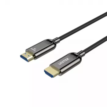 UNITEK C11085GY01-60M HDMI kabelis 60m 2.1 48 Gbit/s Melns