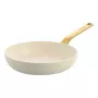 Universāla panna GreenPan Evolution apaļa 24 cm, balta, bez PFAS