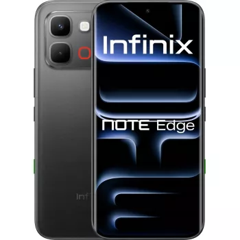 Viedtālrunis INFINIX Note Edge 8 GB RAM 256 GB atmiņa Shadow Melns